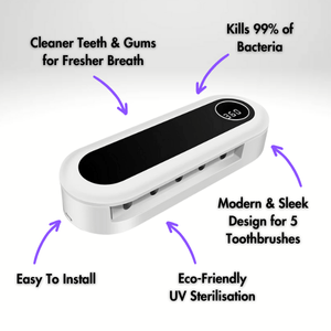 SteriLush™ Two Bathroom Bundle - UV Toothbrush Sanitiser Bundle