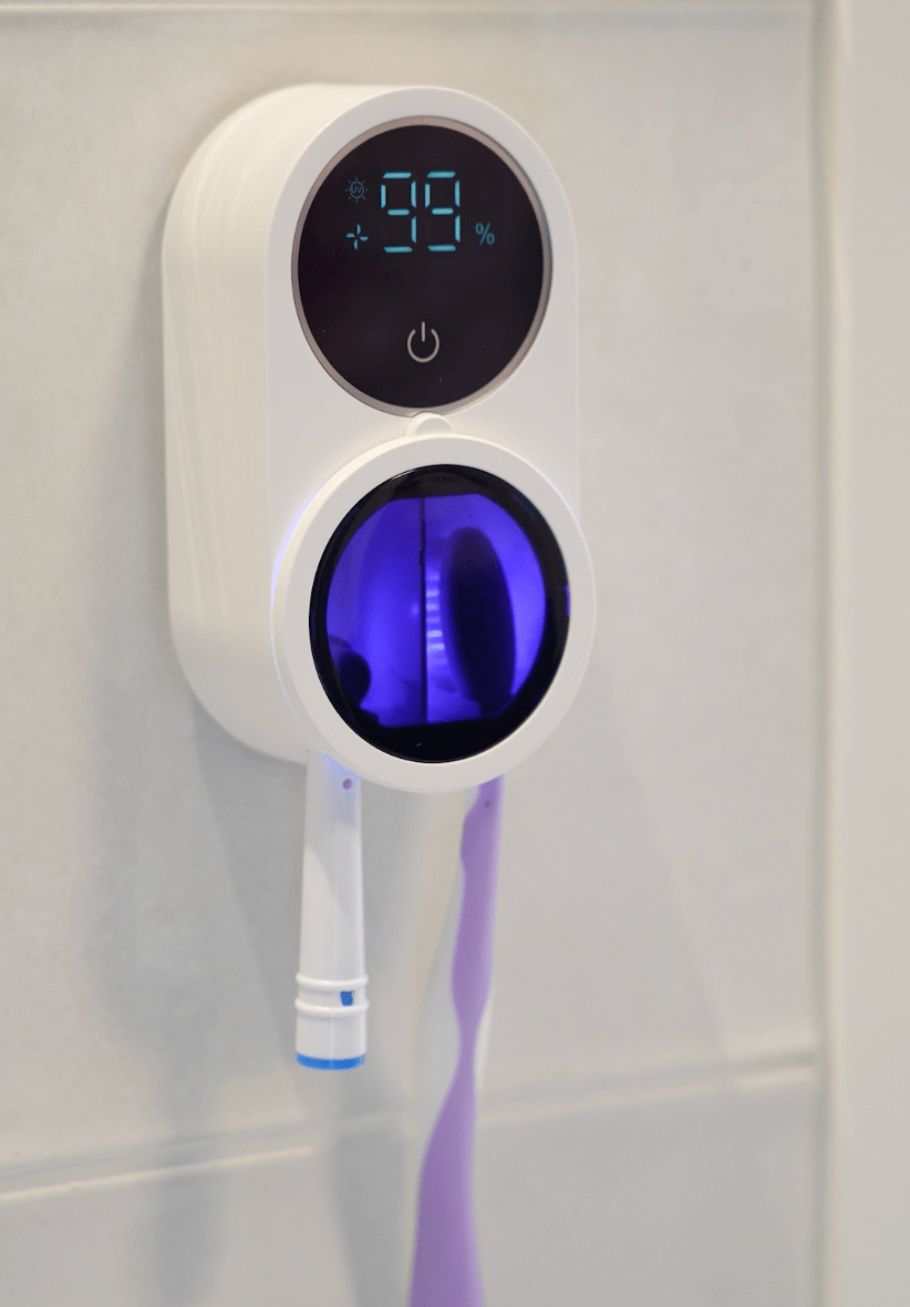 SteriLush™ Duo Sterilising Toothbrush Case