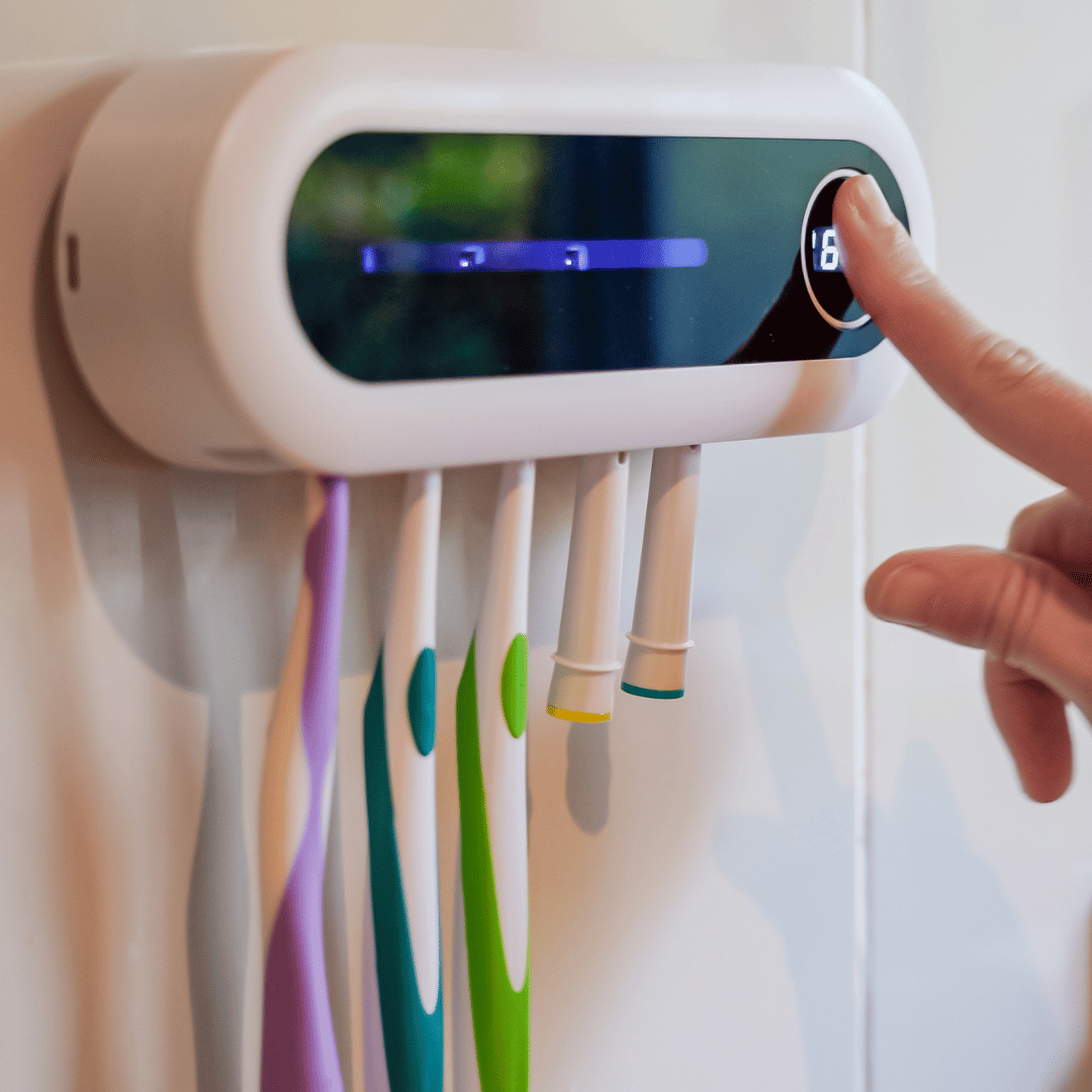 SteriLush™ Family Sterilising Toothbrush Case
