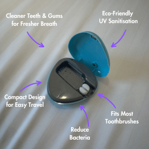 SteriLush™ Travel UV Toothbrush Sanitiser Case